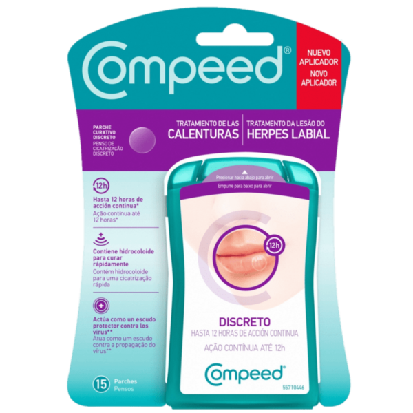parches herpes labial compeed