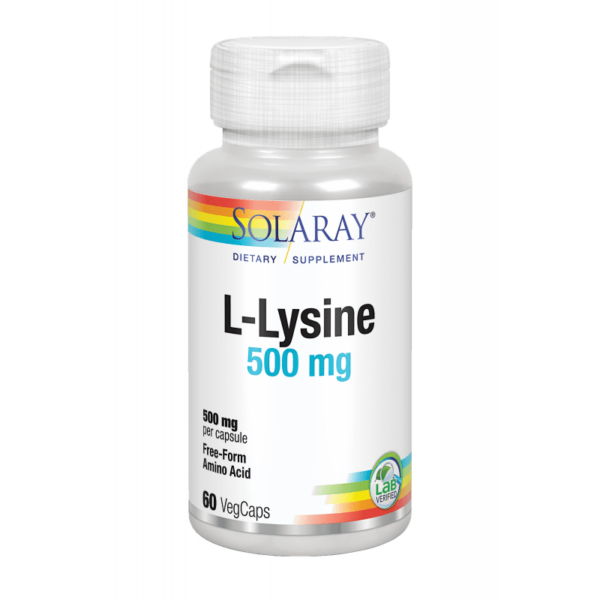 l lysine 500 mg 60 vegcapsapto para veganos