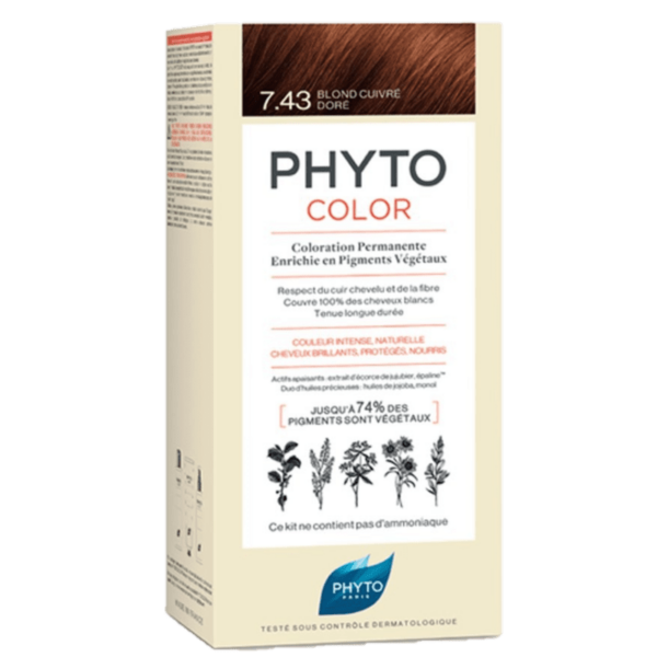 phytocolor 743 castano blonde phyto
