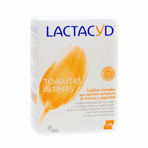 Lactacyd Toallitas intimas 10 ud