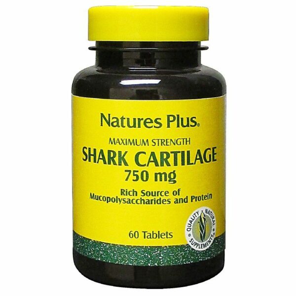 cartilago de tiburon 750 mg 60 comp