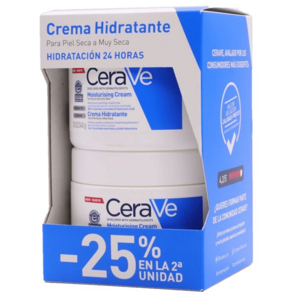 duplo crema hidratante 340 ml cerave