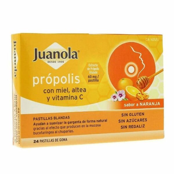 pastillas blandas propolis miel vit c altea 24 unidades juanola