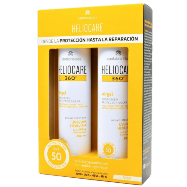 heliocare 360 airgel duplo spf 50 200 ml cantabrialabs