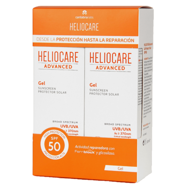 heliocare advance gel protector solar 200 ml duplo cantabrialabs