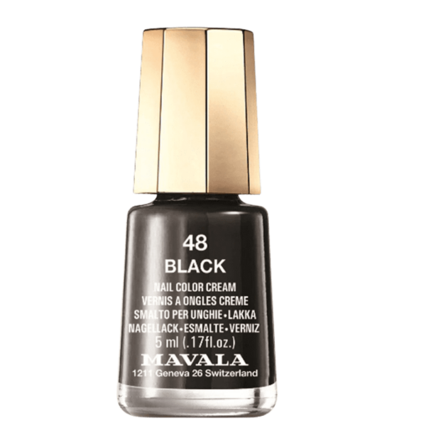 esmalte black 48 mavala