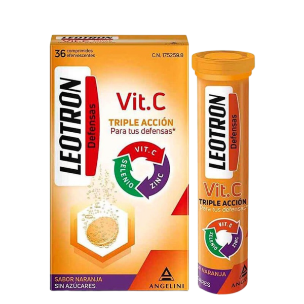 leotron vitamina c angelini 36 comprimidos efervescentes