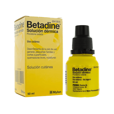 Betadine Solucion Dermica 50 ml