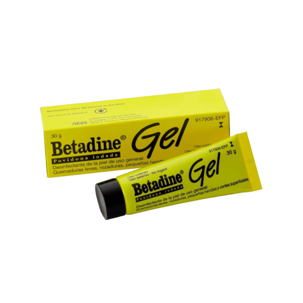 betadine 100 mg g gel cutaneo 1 tubo 30 gramos 917906.9