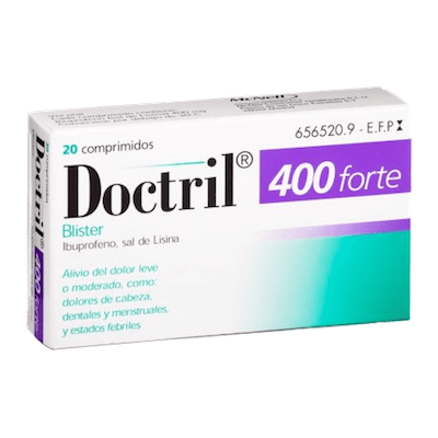 doctril forte 400 mg 20 comp