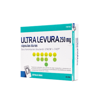 ultra levura 250 mg 10 capsulas blister 710176.5