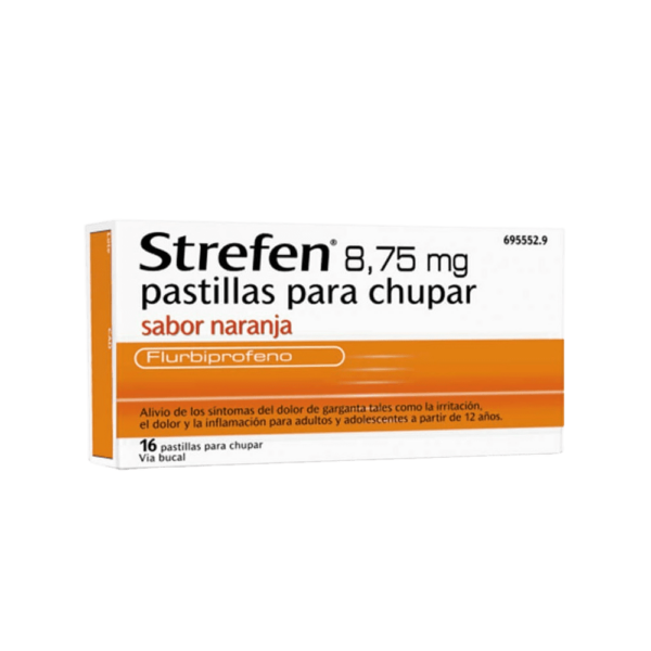 695552 strefen 875 mg 16 pastillas para chupar naranja removebg